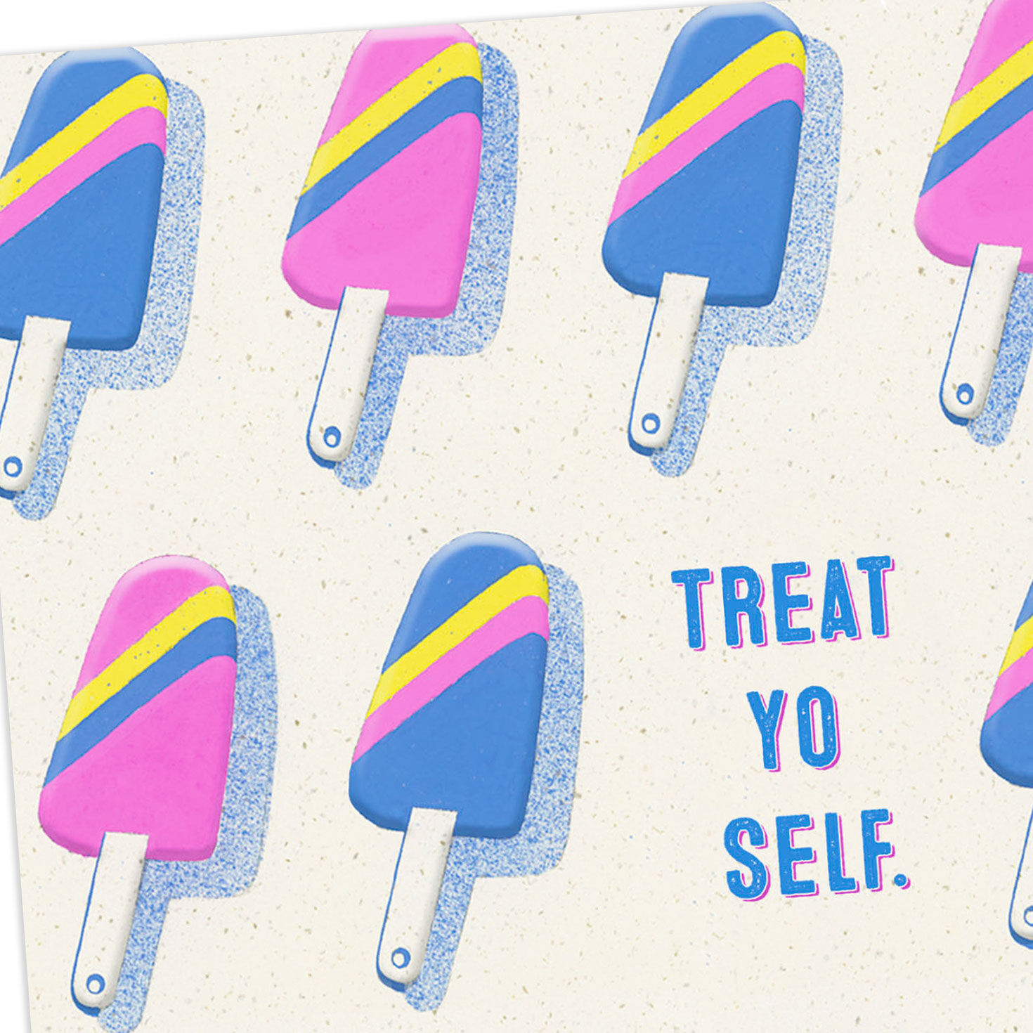 Treat Yo Self Funny Birthday Card for only USD 3.99 | Hallmark