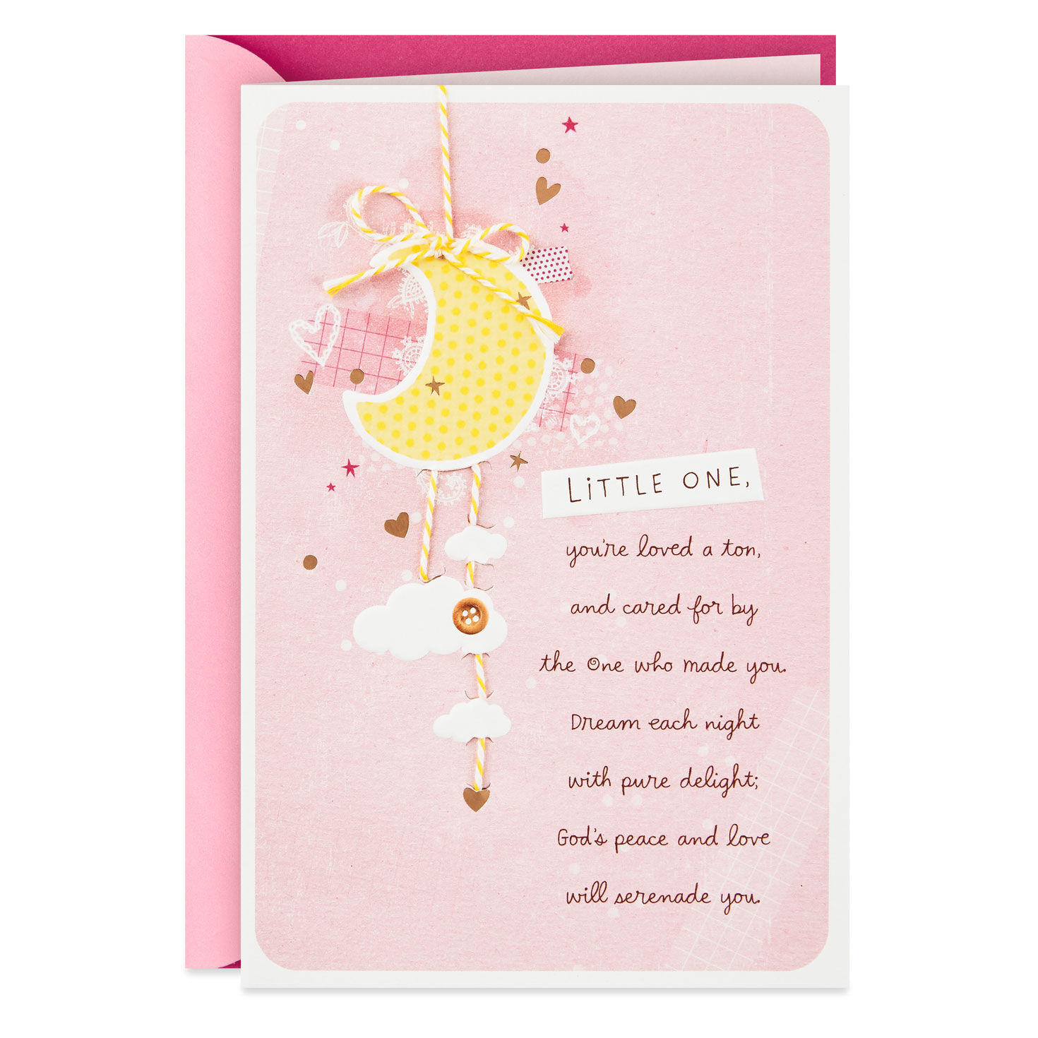 PERSONALISED GIFT FOR A GOD-DAUGHTER’S CHRISTENING card 