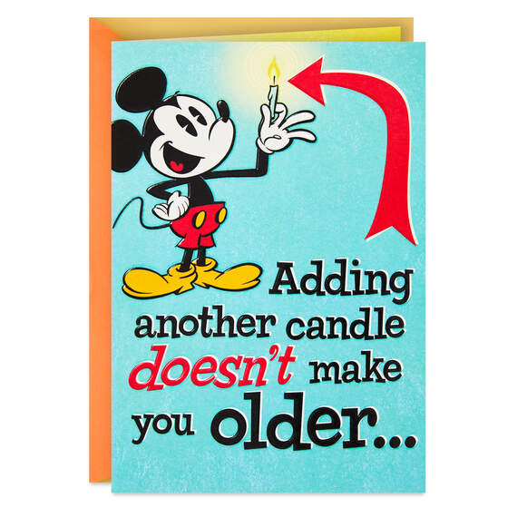 Disney Mickey Mouse and Gang Funny Bright Birthday Card