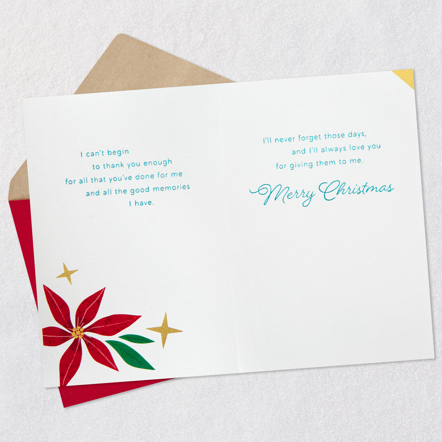 Modern Floral Ornaments Card for Mom Open card with envelope image number 4