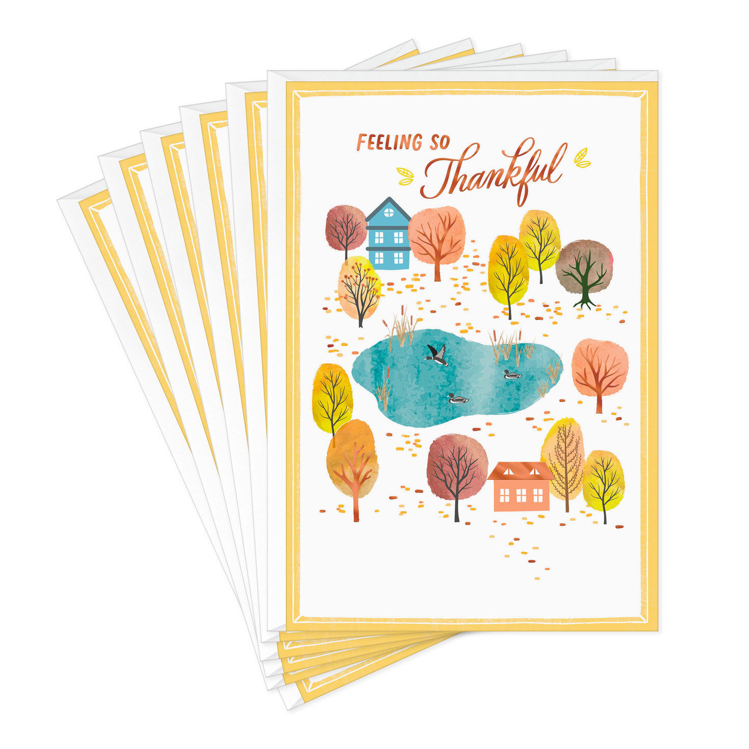 The Important People in Our Hearts Thanksgiving Cards, Pack of 6