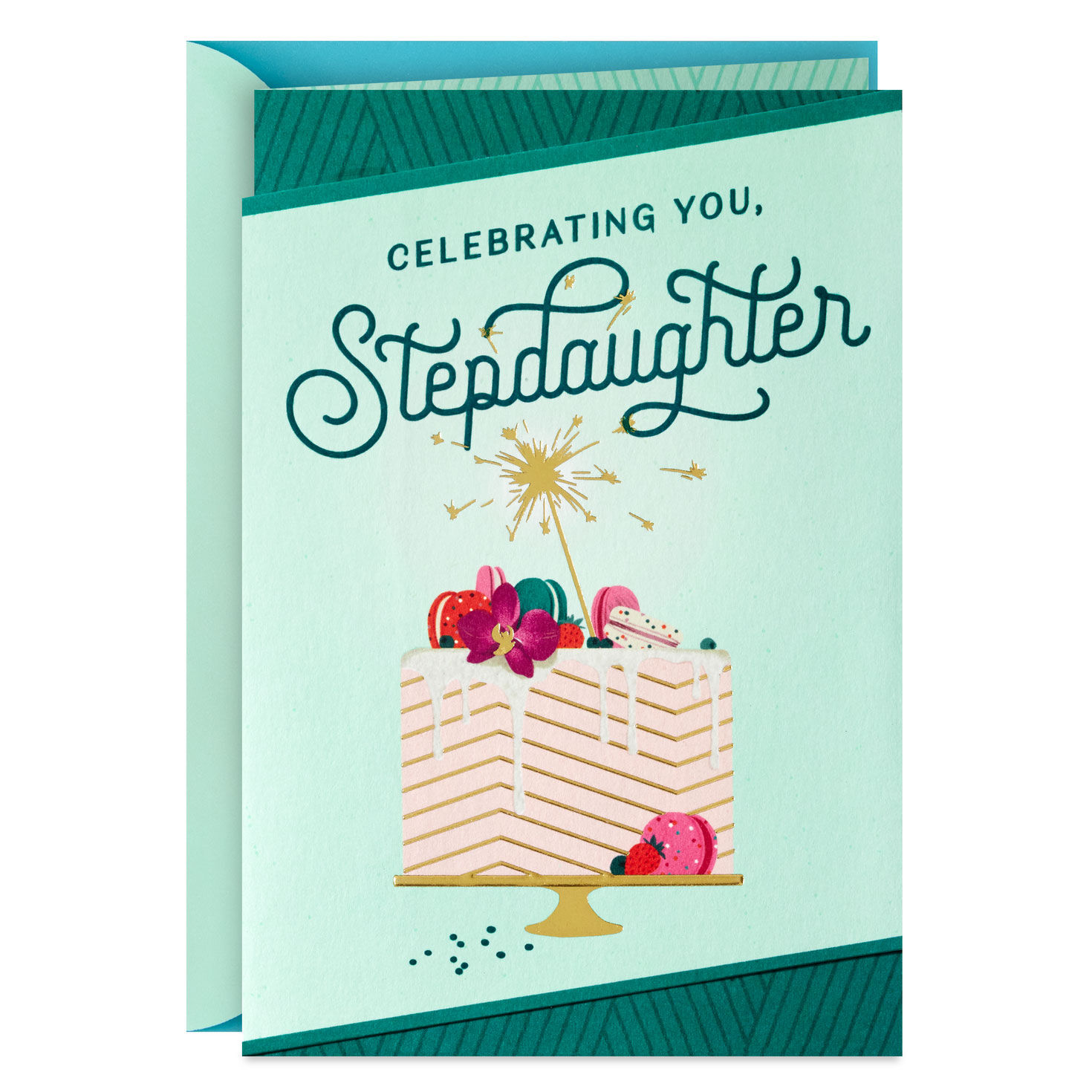 So Grateful for You Birthday Card for Stepdaughter