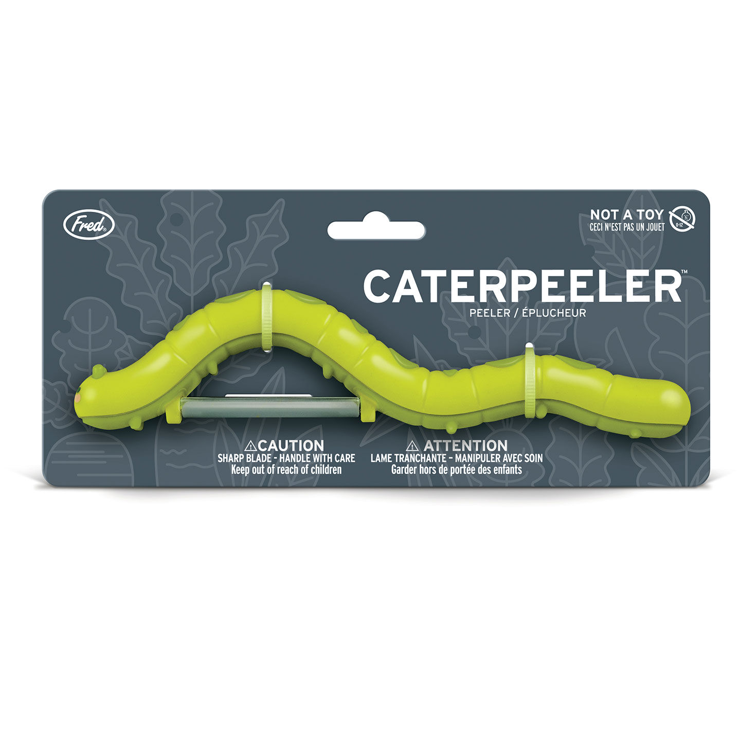 Fred Caterpeeler Novelty Vegetable Peeler, , large image number 3