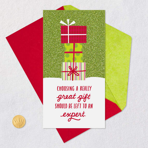 Merry Shopping Money Holder Christmas Card, , large image number 6