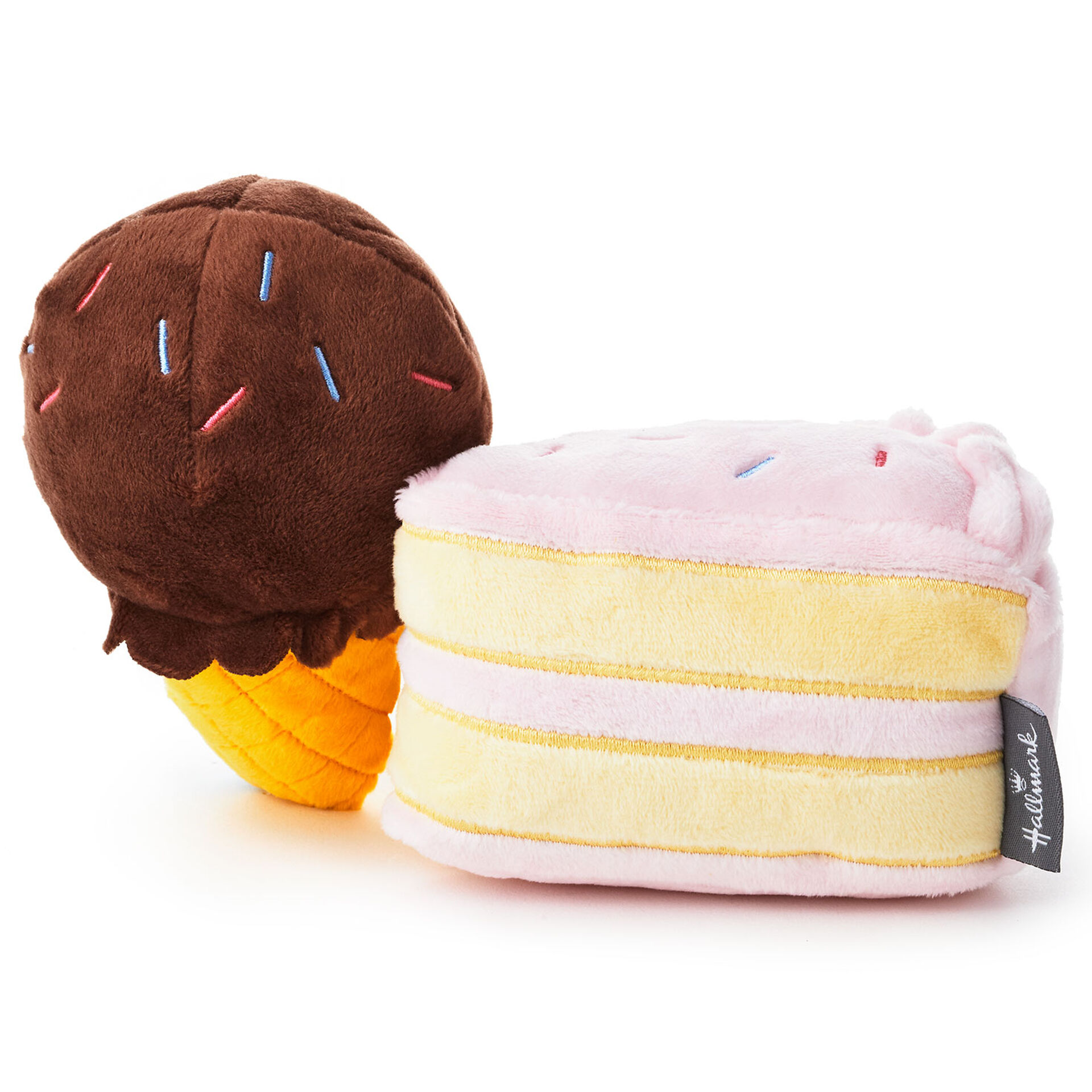Better Together Cake and Ice Cream Magnetic Plush, 5.25" - Classic