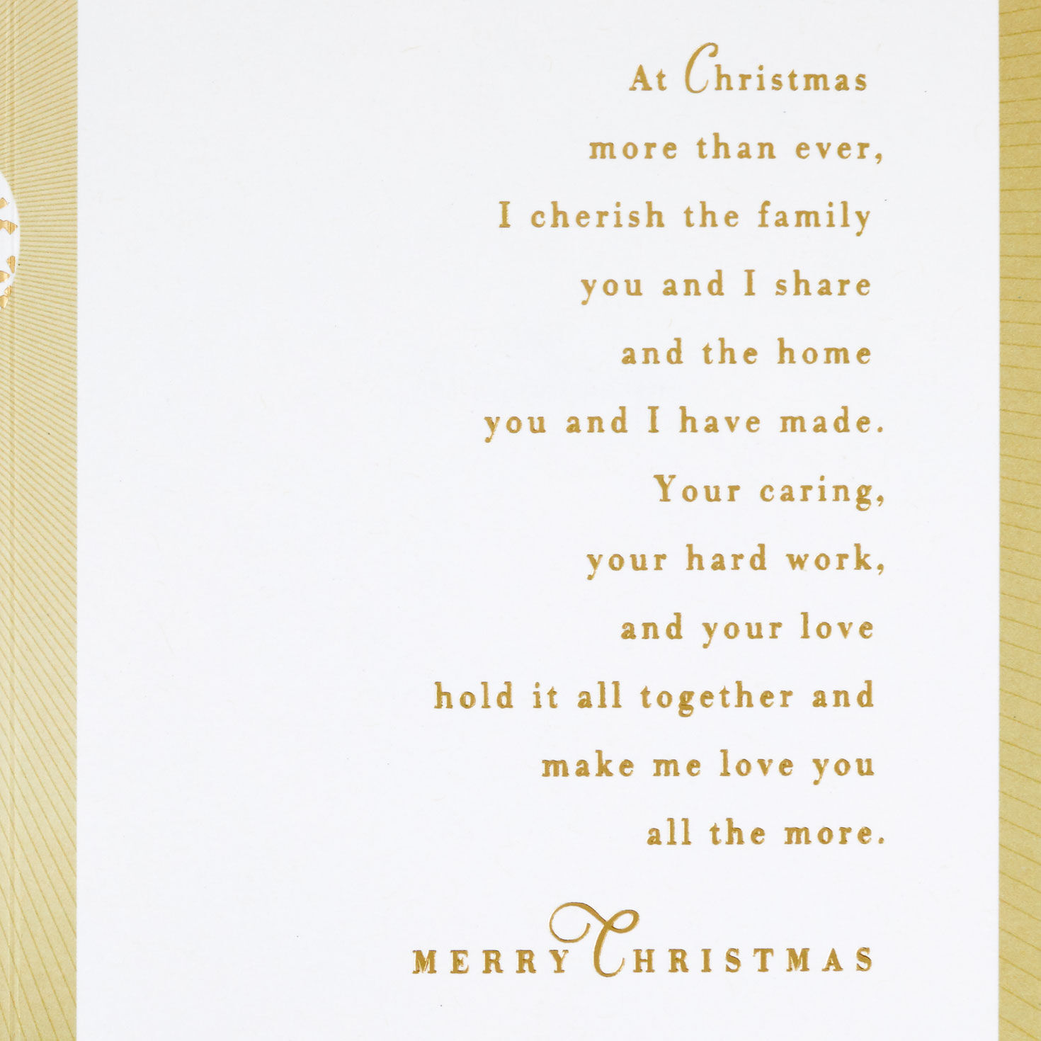 You Make Our Family Wonderful Christmas Card for Husband, , large image number 2