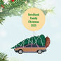 Christmas Vacation Car Personalized Ornament hanging on tree image number 2