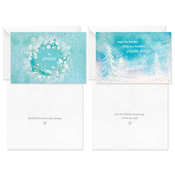 Soft Sparkles Boxed Holiday Cards Assortment, Pack of 36, , large image number 5