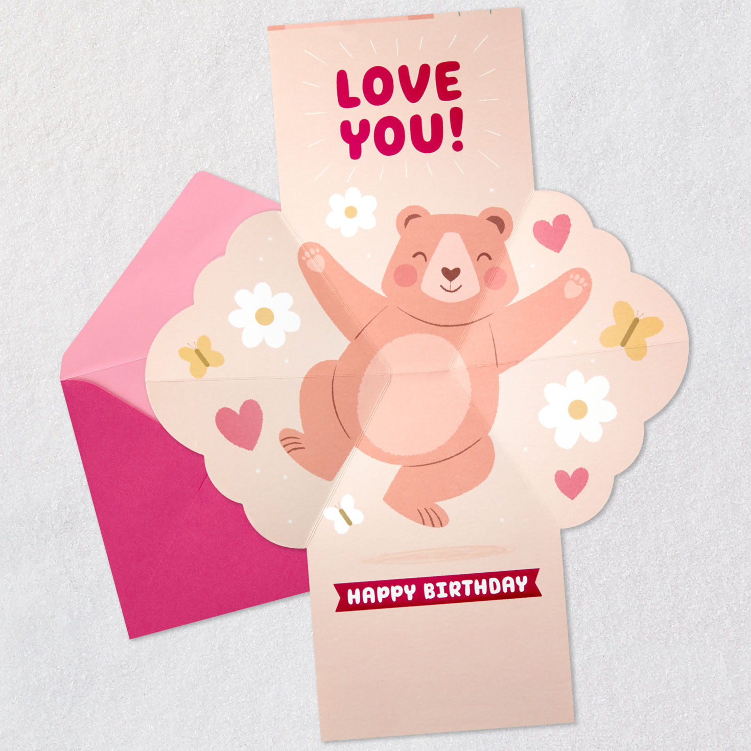 Big Bear Hug Pop-Up Birthday Card for Granddaughter for only USD 4.59 | Hallmark