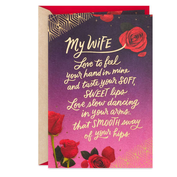 Love How Much I Want You Valentine's Day Card for Wife, , large image number 1