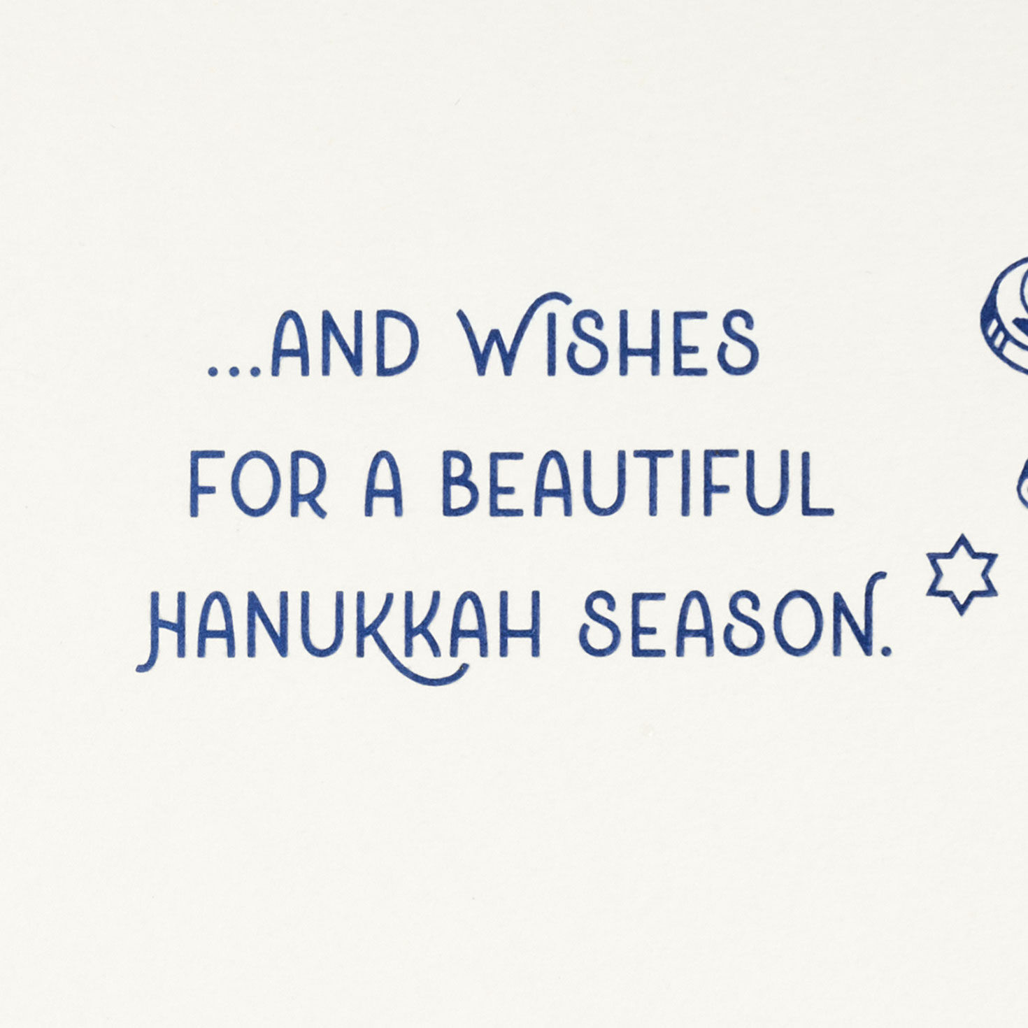 Festival of Lights Icons Happy Hanukkah Card Sentiment image number 2