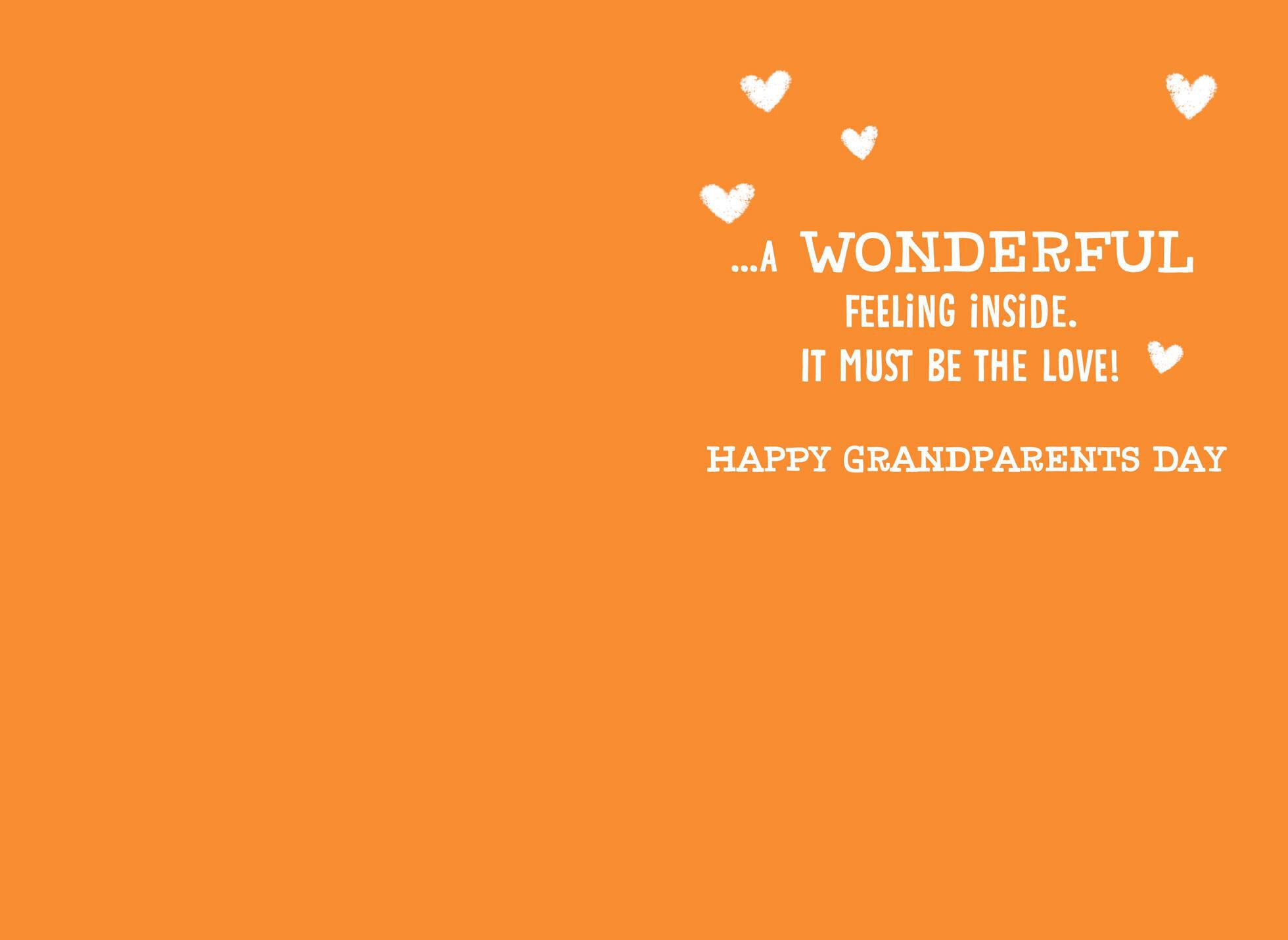 Bear Family Grandparents Day Card for Great-Grandparents