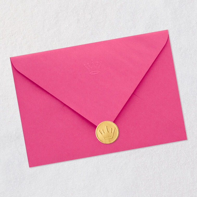 Disney Lilo & Stitch Best Day Ever Kids Birthday Card Envelope Back with Seal image number 7