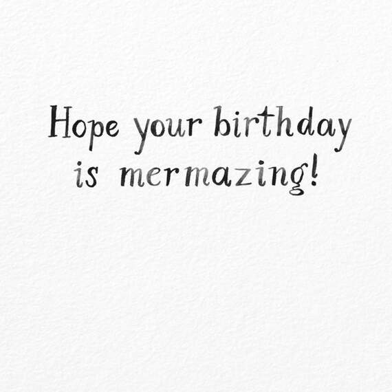 Mermazing Mermaid Birthday Card, , large image number 2