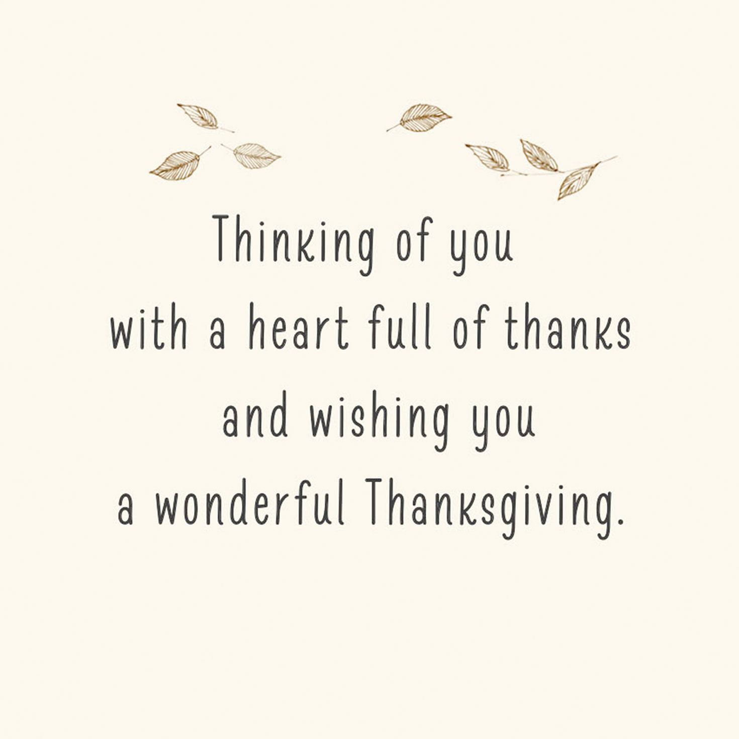 Woodland Animals Feast Thanksgiving Card Sentiment image number 2