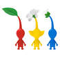 Nintendo Pikmin™ Red, Yellow, and Blue Pikmin Ornaments, Set of 3, , large image number 5