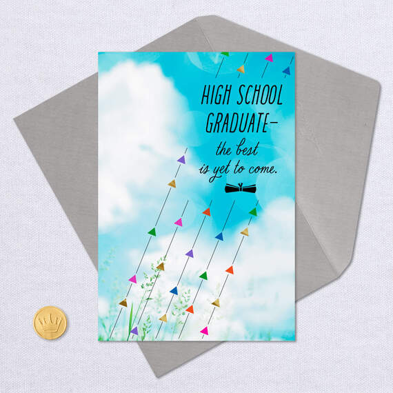 The Best Is Yet to Come High School Graduation Card, , large image number 5