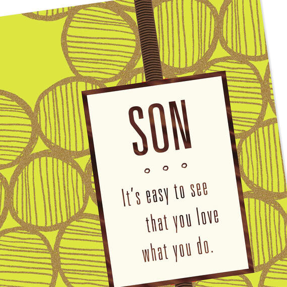 Your Heart Is Full of Love Father's Day Card for Son, , large image number 5