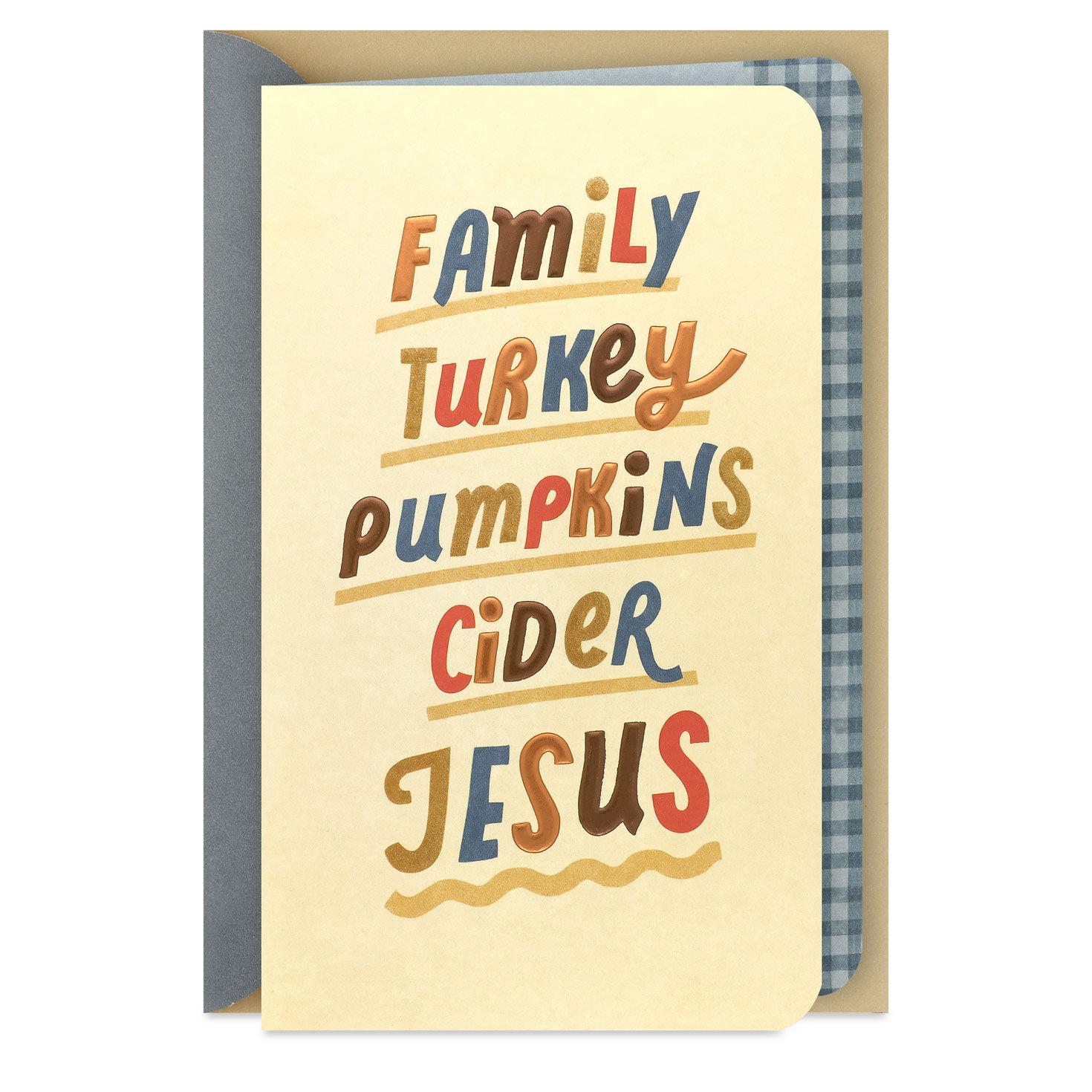 A Season Filled With God's Blessings Thanksgiving Card