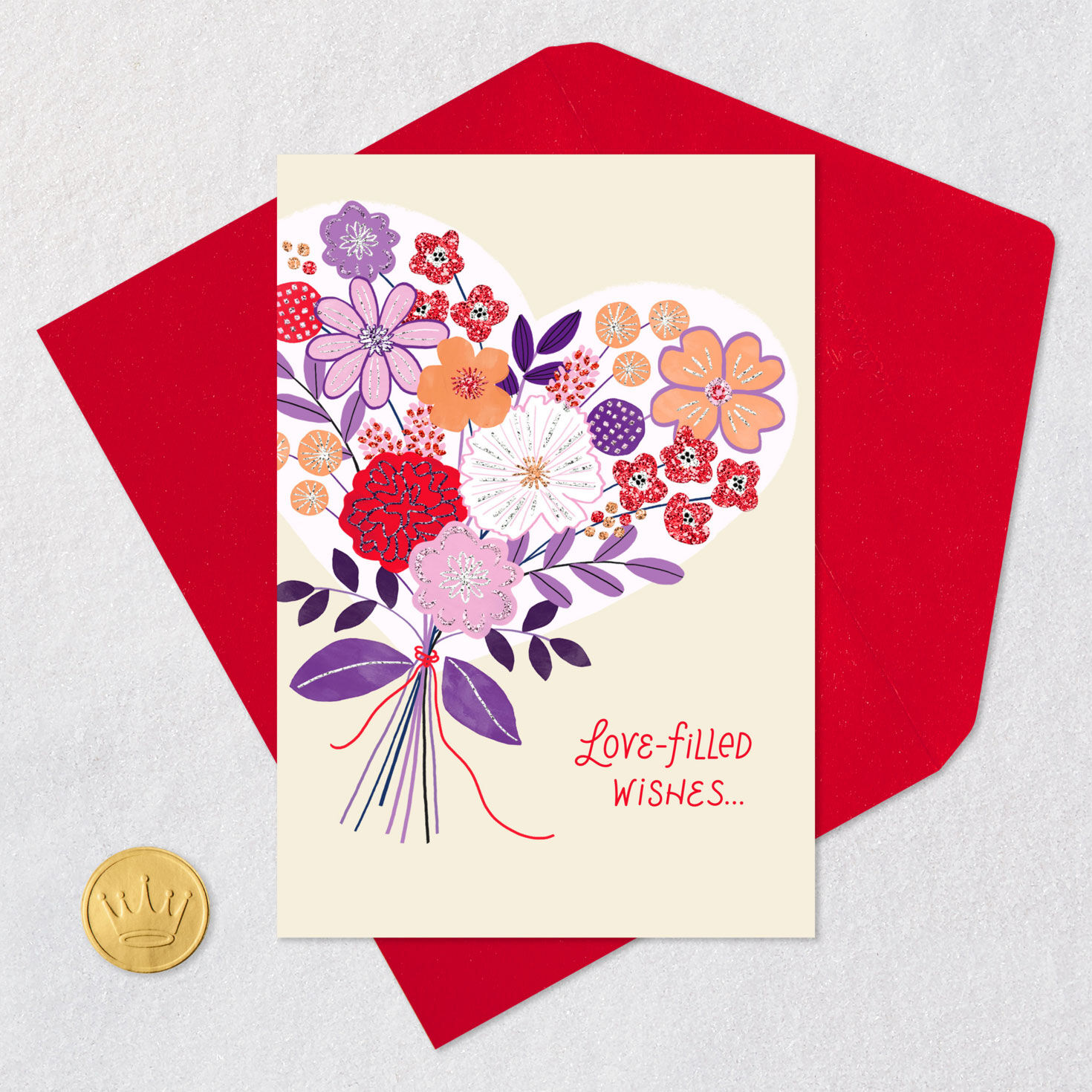 Love-Filled Wishes Valentine's Day Card for only USD 2.50 | Hallmark