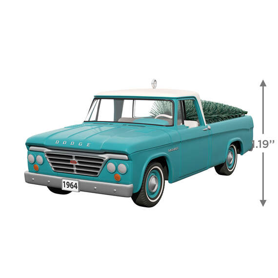 All-American Trucks 1964 Dodge D-100 2024 Metal Ornament, , large image number 3