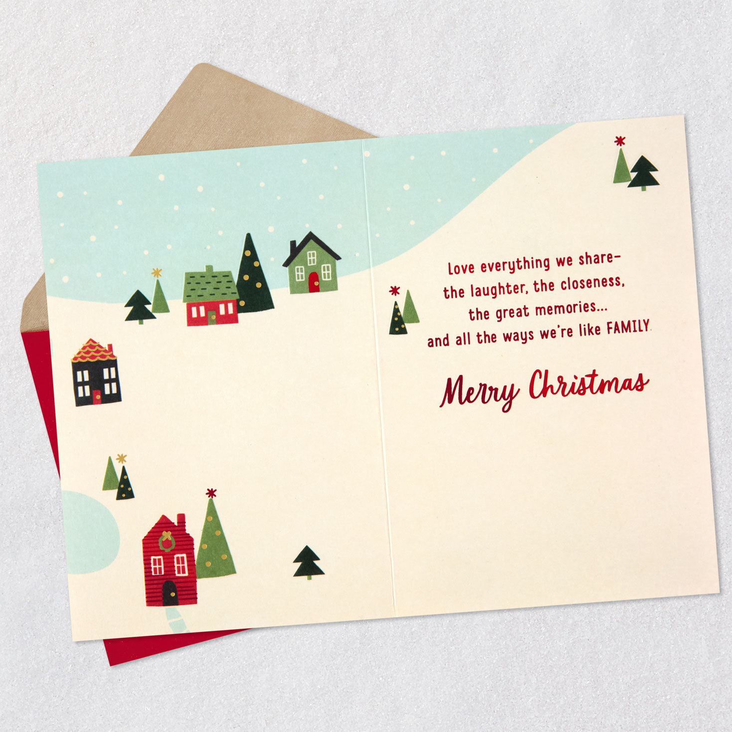 Love All the Ways We're Like Family Christmas Card for only USD 4.59 | Hallmark