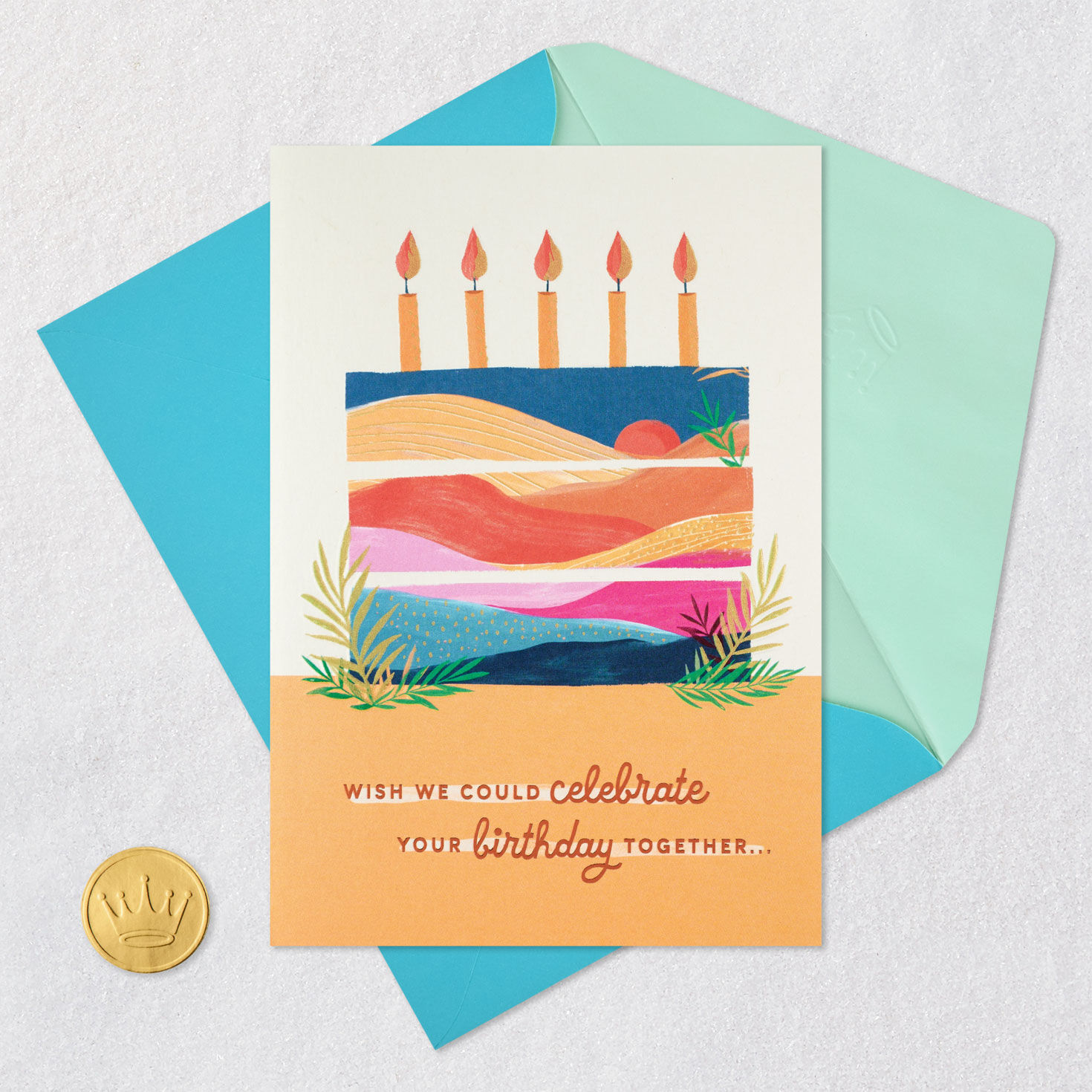 Celebrating You Across the Miles Birthday Card, , large image number 5