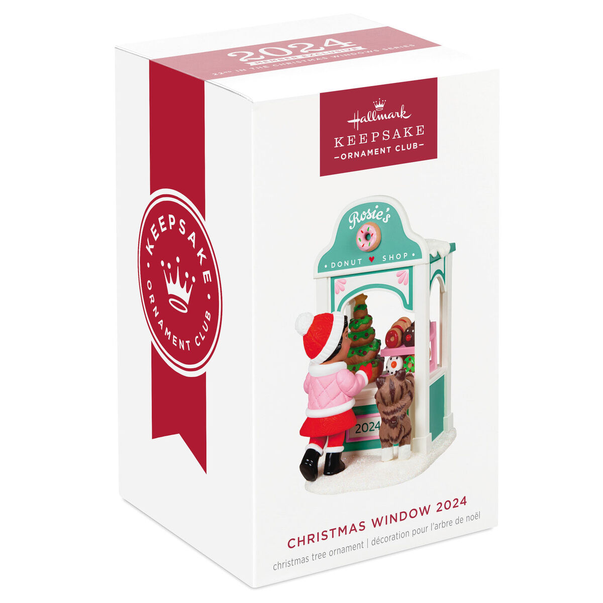 Christmas Window 2024 Exclusive Ornament Keepsake Ornament Club Hallmark