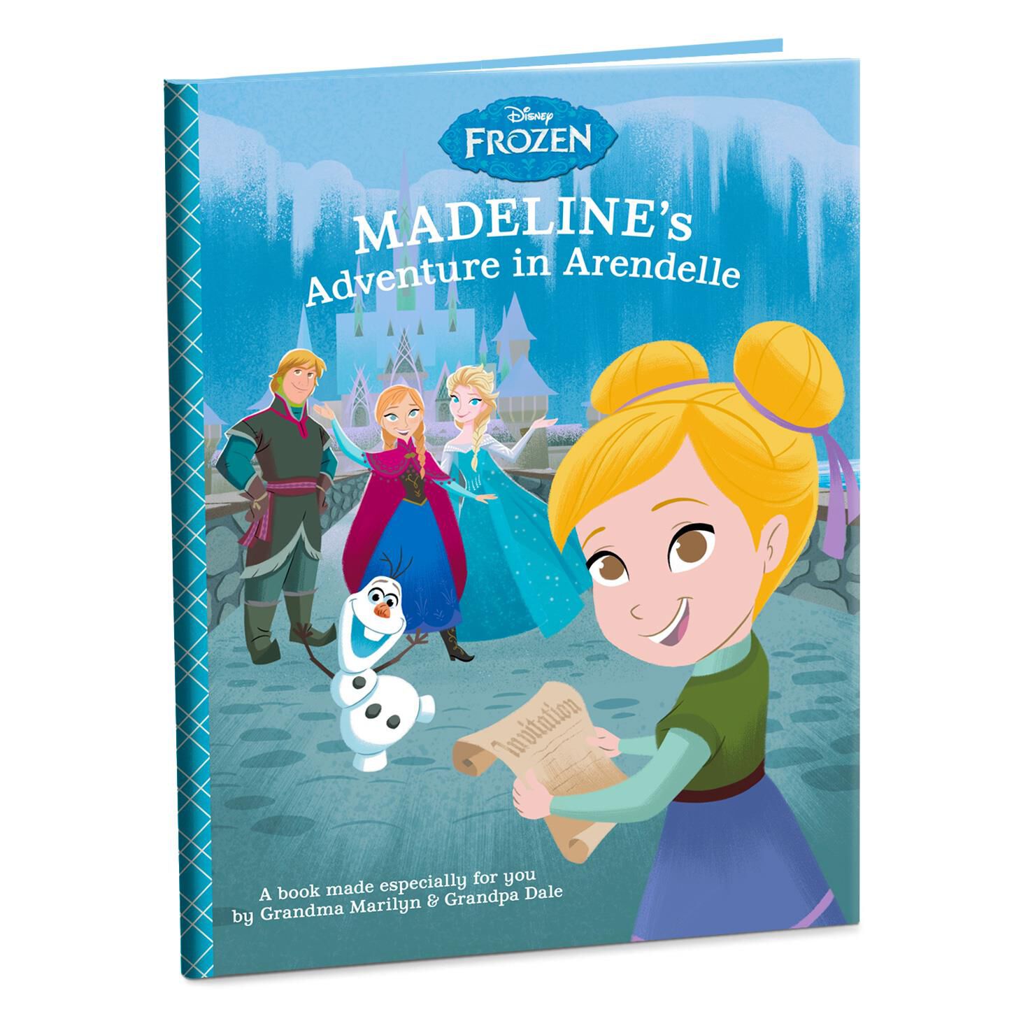 disney frozen adventure in arendelle personalized book