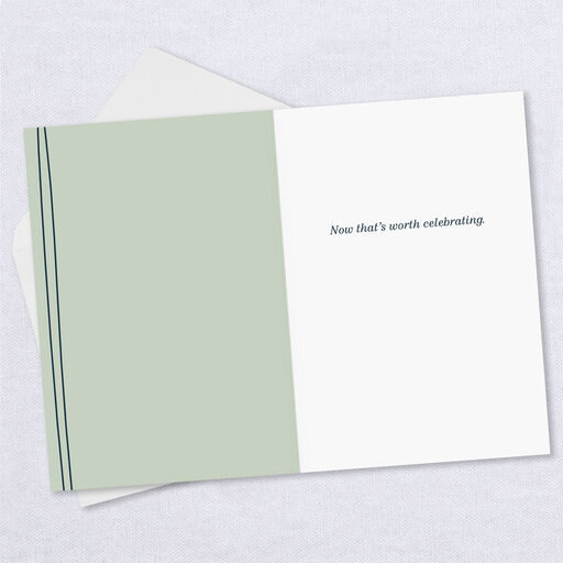 Aw-Mazing News Folded Congratulations Photo Card, 