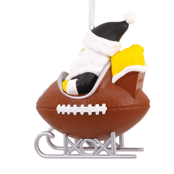 NFL Pittsburgh Steelers Santa Football Sled Hallmark Ornament, , large image number 5