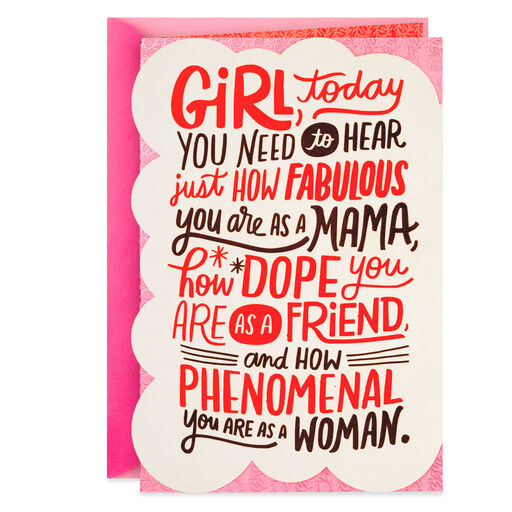 Fab and Phenom Mama Mother's Day Card, 