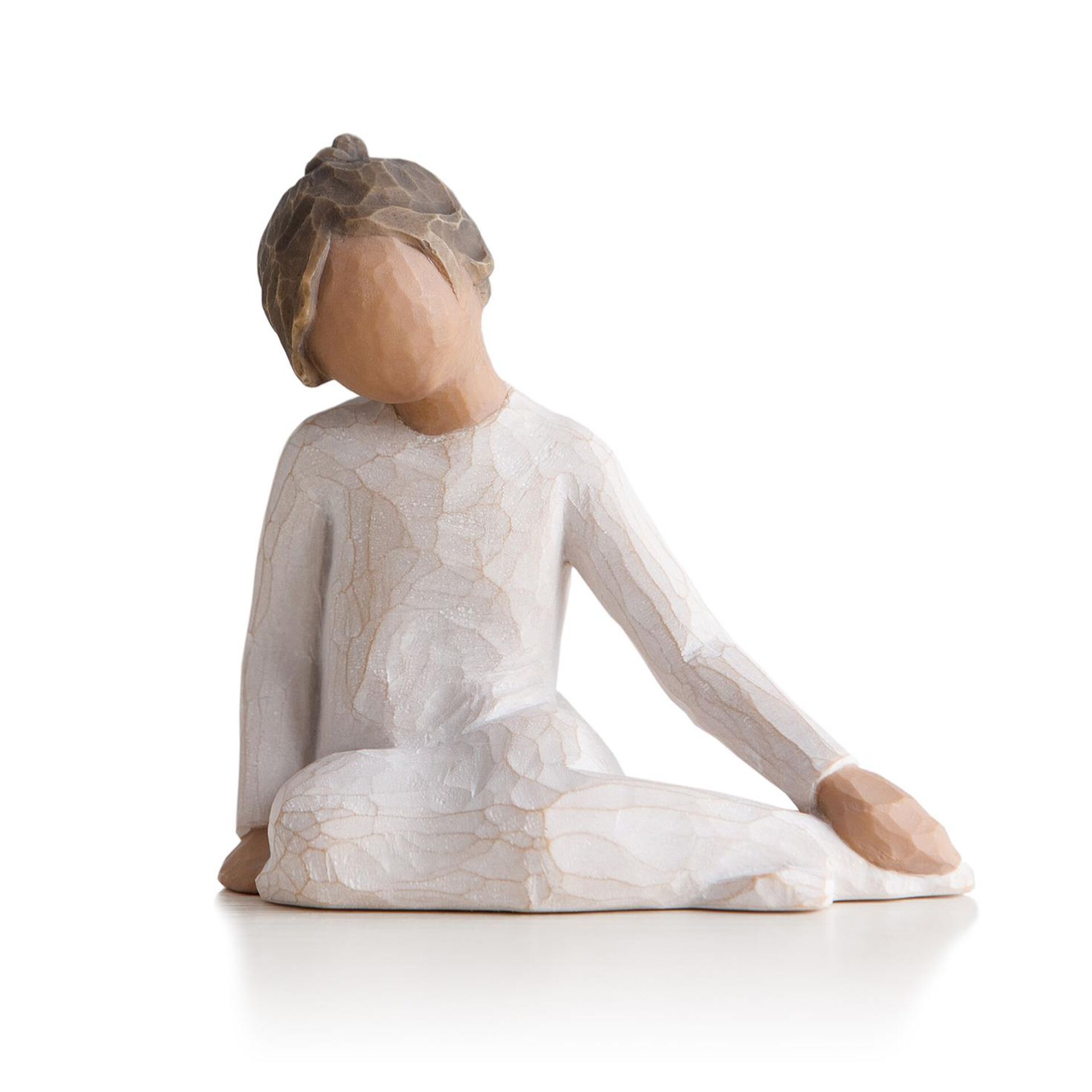 Willow Tree® Thoughtful Child Figurine (darker hair and skin tone) Figurines Hallmark