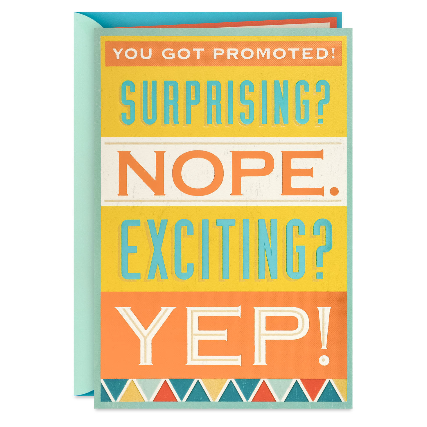 Well Deserved and Exciting Promotion Congratulations Card