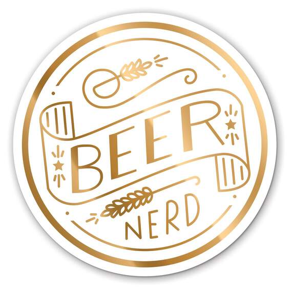 Beer Nerd Coasters, Set of 8, , large image number 1