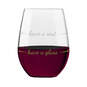 Have a Glass Have a Seat Stemless Wine Glass, 16 oz., , large image number 3