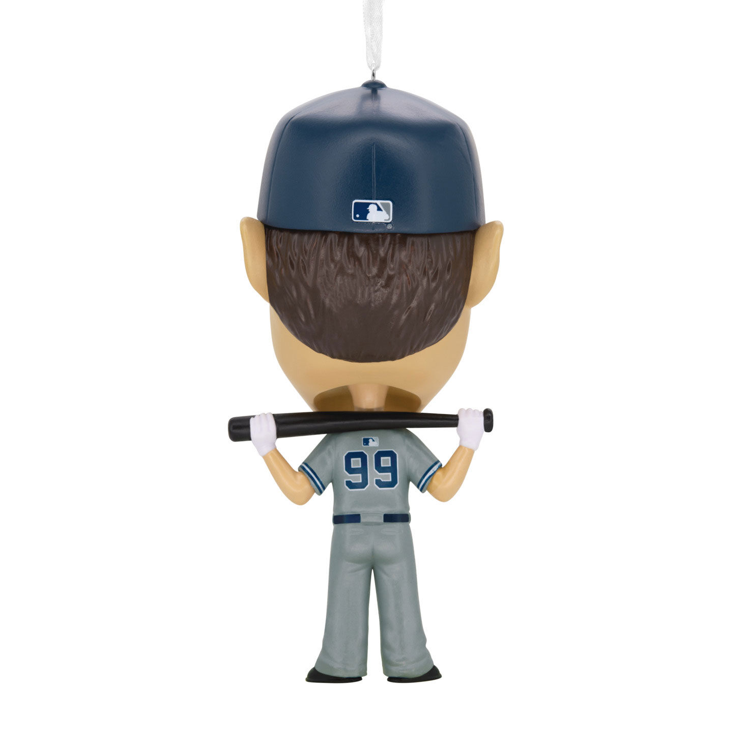 Yankees Aaron Judge Bobblehead Christmas Ornament Back image number 4