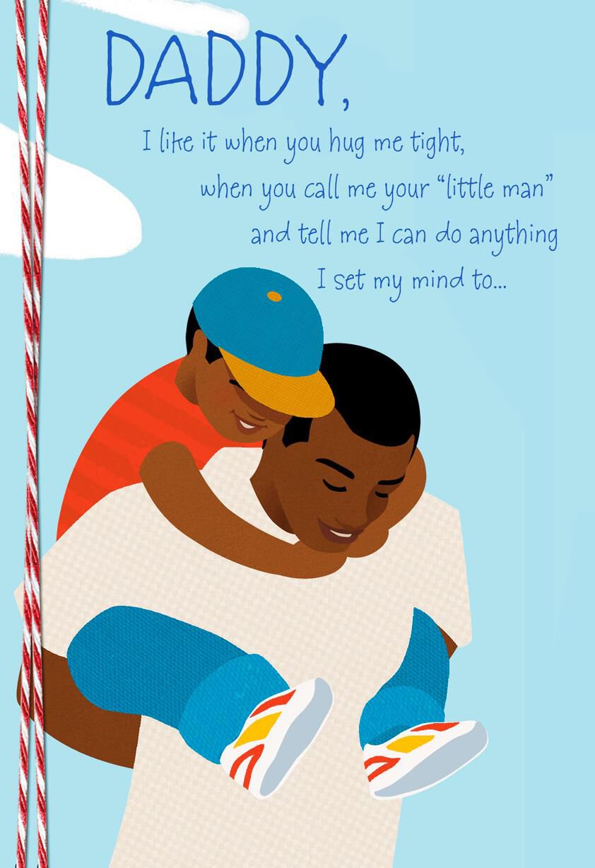 I'm the Luckiest Kid Father's Day Card From Son