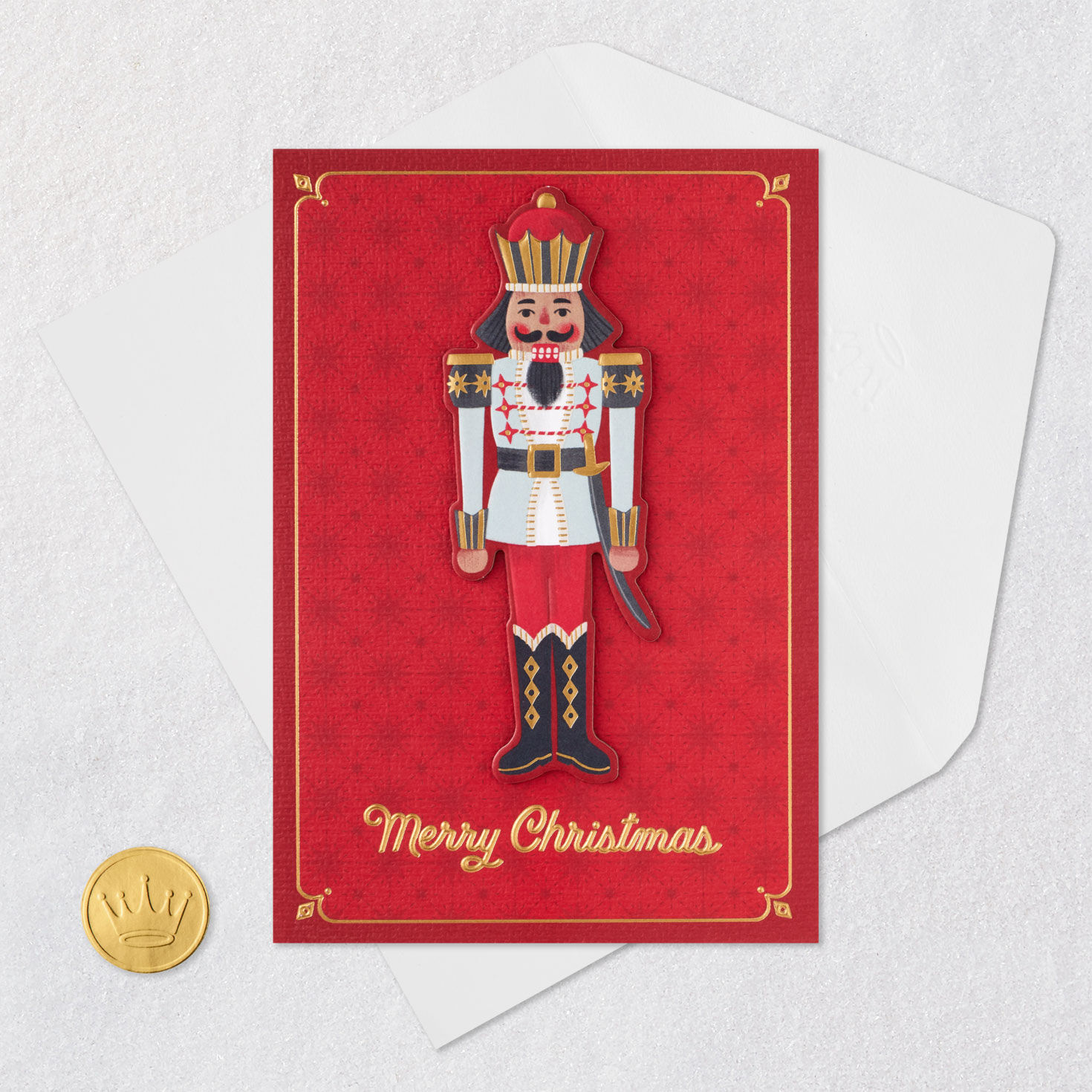 Merry Christmas Nutcracker Christmas Card Greeting Cards Hallmark