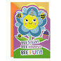 Smiling Flower and Bees Kids Birthday Card Card Front image number 1