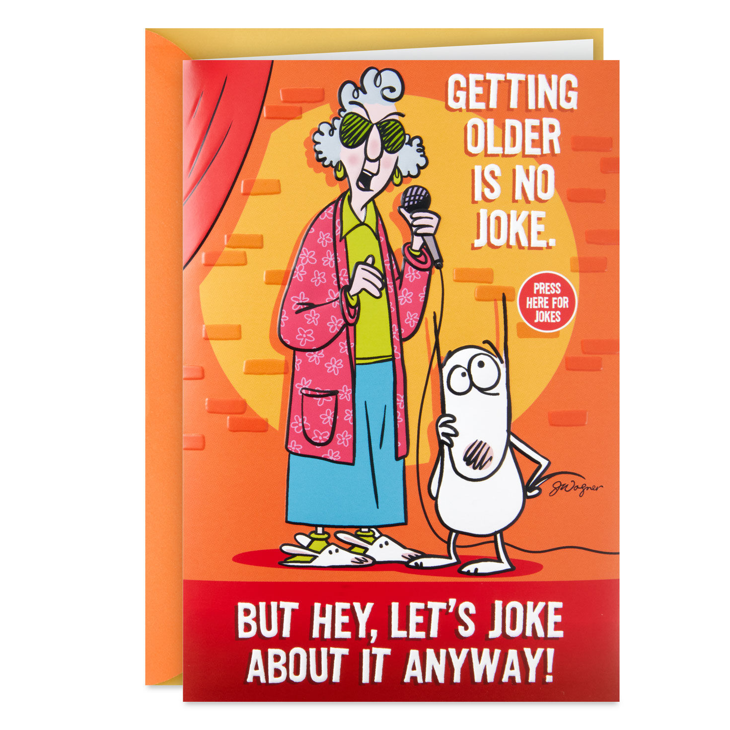 Maxine Getting Older Is No Joke Birthday Card With Sound