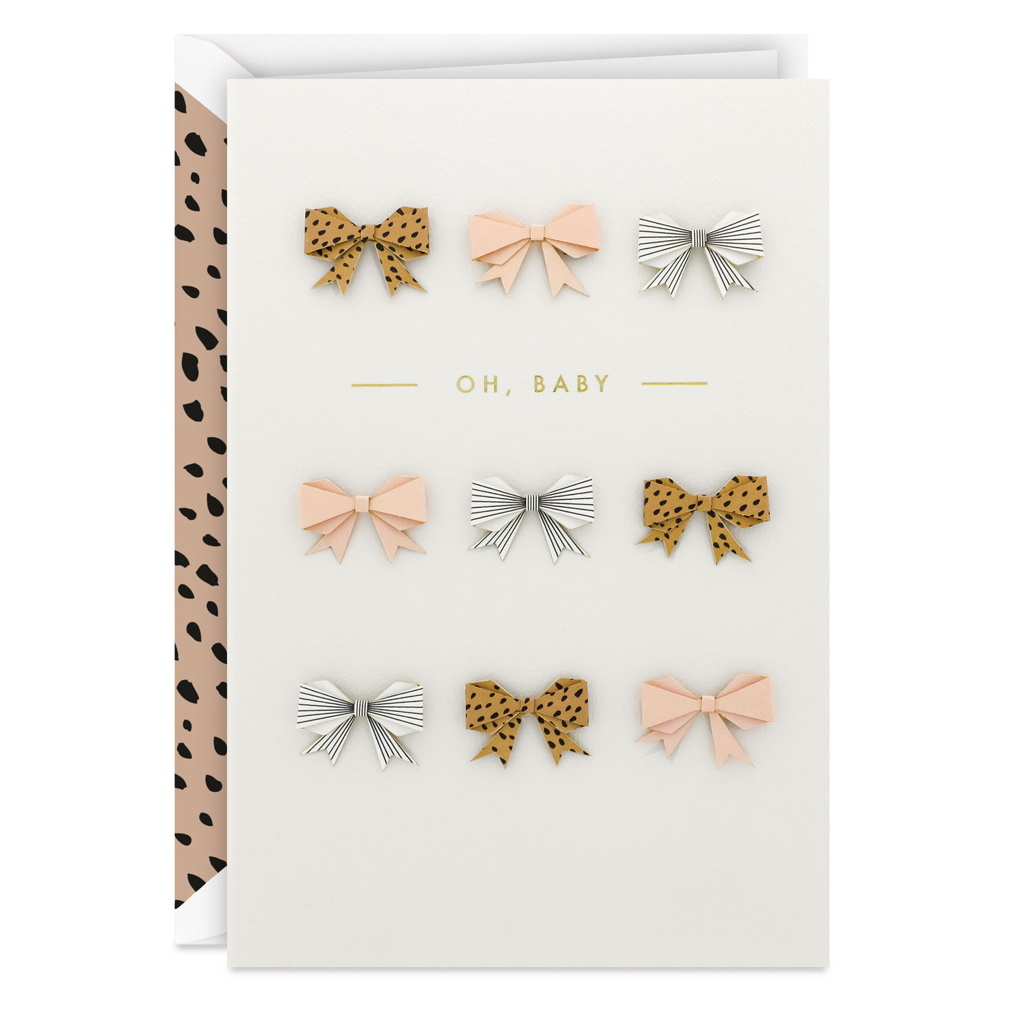 Cute Doesn't Begin to Cover It New Baby Girl Card