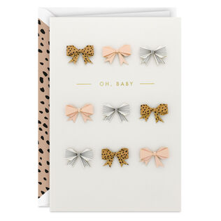 Cute Doesn't Begin to Cover It New Baby Girl Card