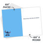 Disney Lilo & Stitch Cute Face Custom Card, , large image number 3