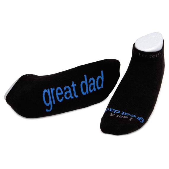 notes to self® great dad™ socks, , large image number 1