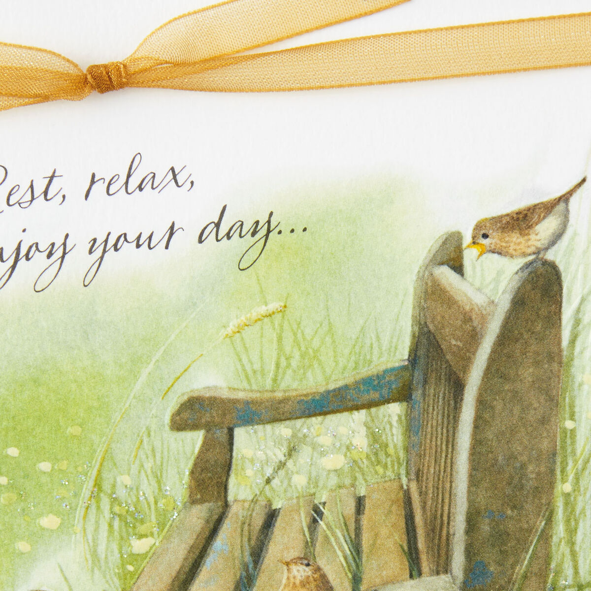 Marjolein Bastin Rest, Relax and Enjoy Birthday Card - Greeting Cards
