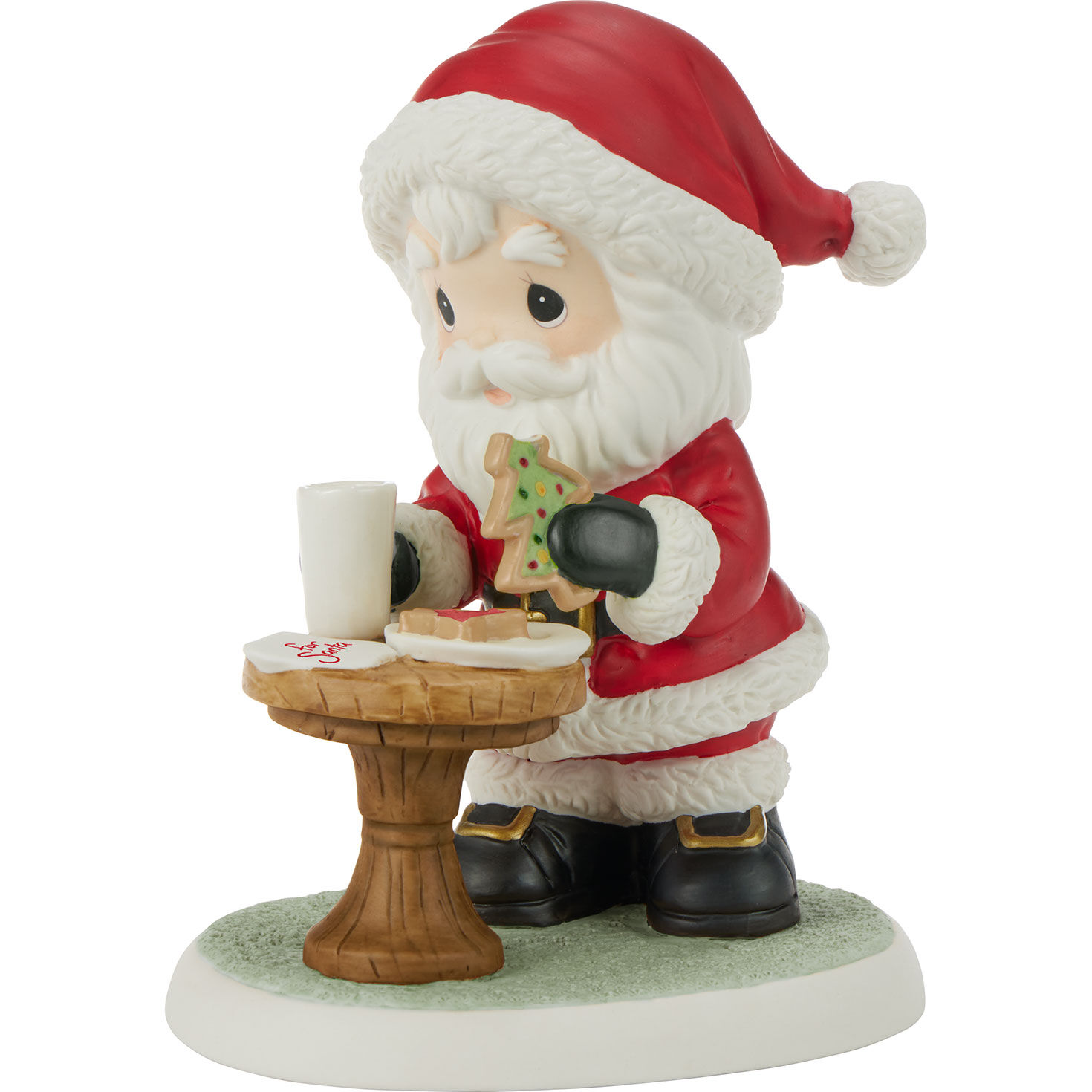 Precious Moments You Make Christmas So Sweet Annual Santa Figurine, 5.4"