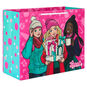 Barbie and Friends Hot Pink Large Holiday Gift Bag Front image number 1