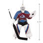 NHL Colorado Avalanche® Goalie Hallmark Ornament, , large image number 3