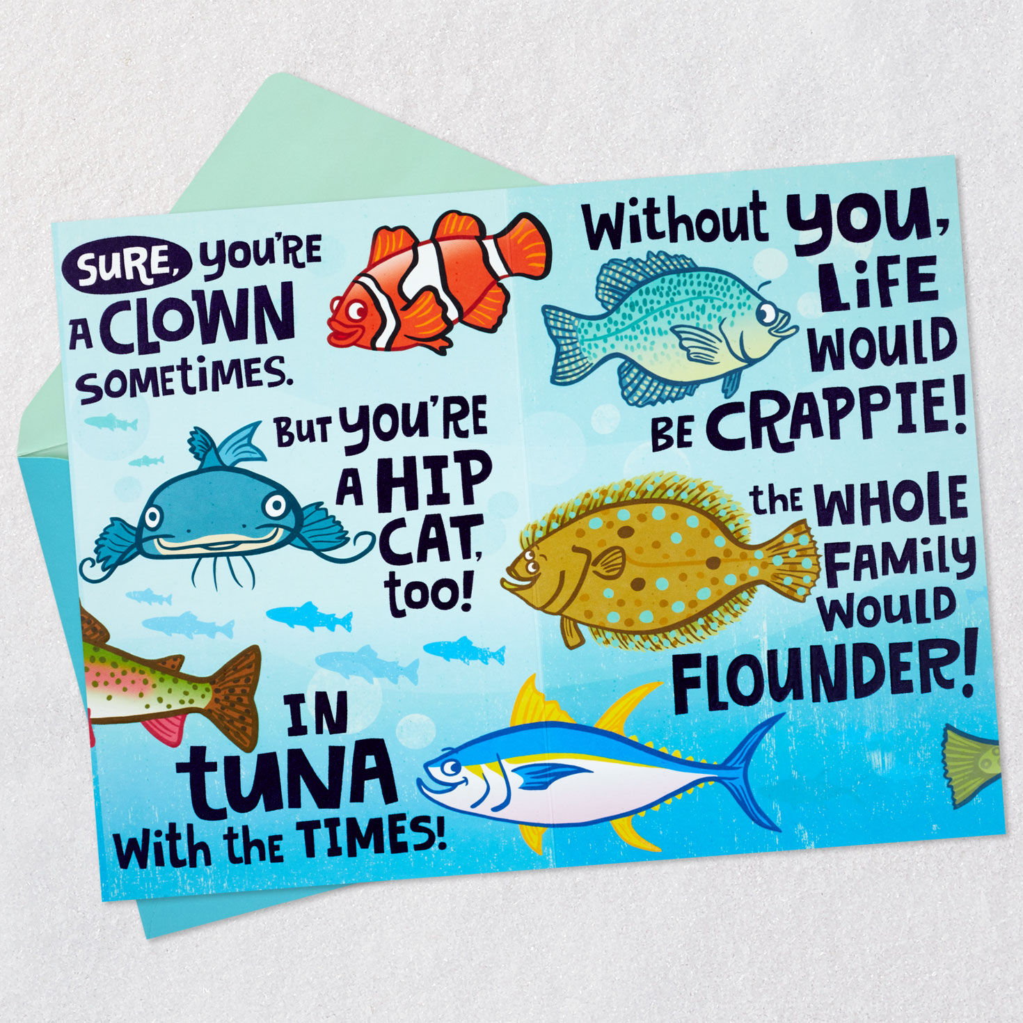 Holy Mackerel Fishing Funny Birthday Card for Dad for only USD 5.99 | Hallmark
